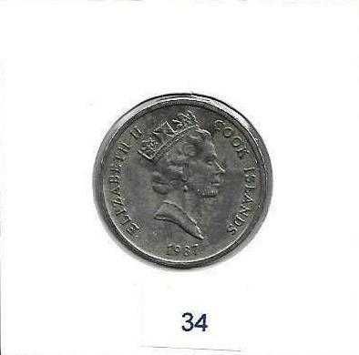 Cook ... ( Ilhas ) - - - - - Moedas