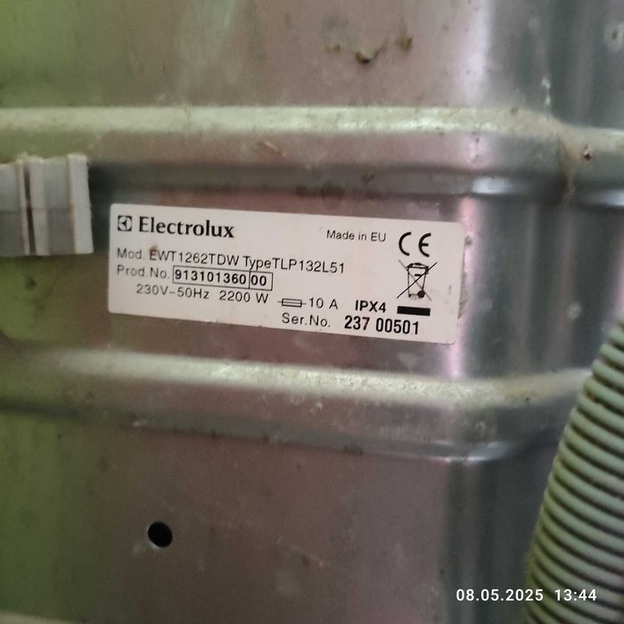 Pralka Electrolux EWT Whirlpool TDLR