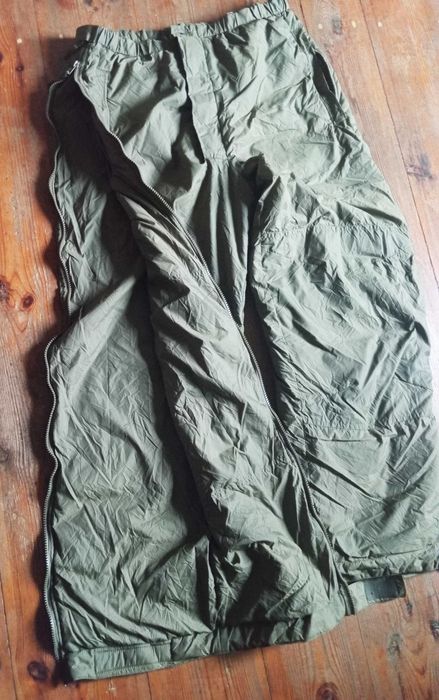 Brytyjskie kontrakt spodnie ocieplacze, wierzchnie, rozm. 90/80 Large