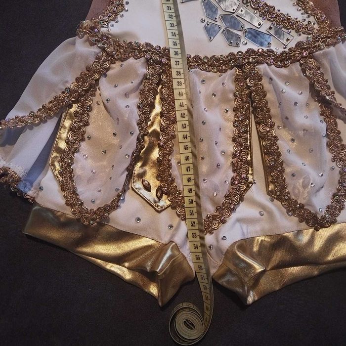 Strój startowy gimnastyka artystyczna