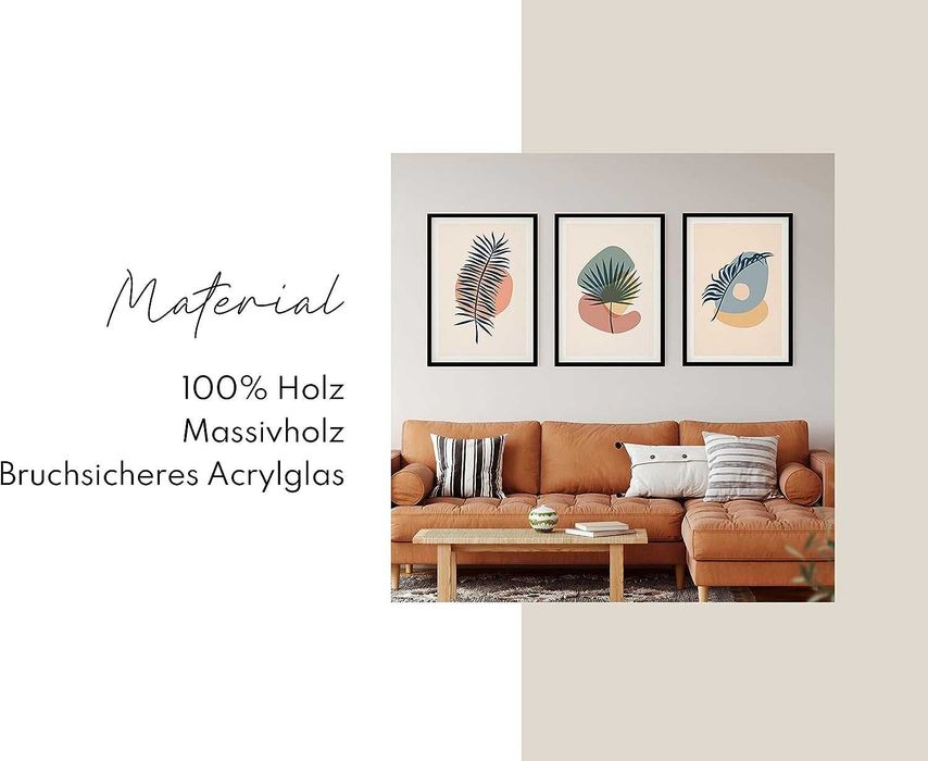 Ramka na zdjęcie /30x45 cm/ Ramka na ścianę drewniana /1372-cz