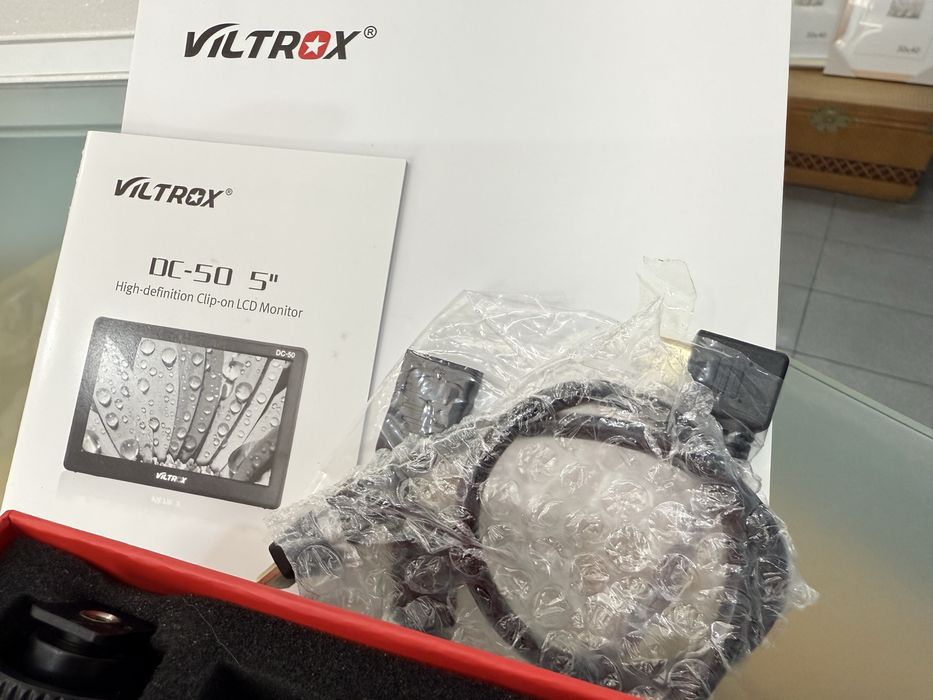 Monitor Viltrox 5”  novo em caixa