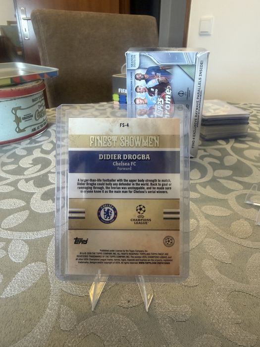 Topps Finest - Drogba Finest Showmen