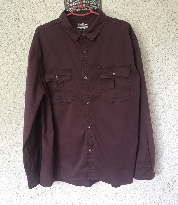 Чоловіча котонова сорочка рубашка  Wind River xl роз. 52-54
