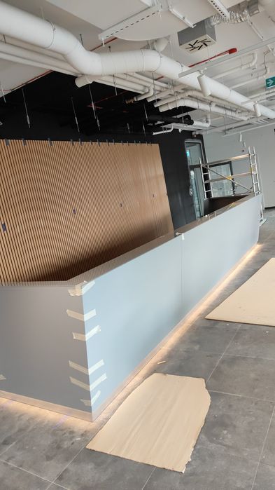 Recepcje meble na wymiar.