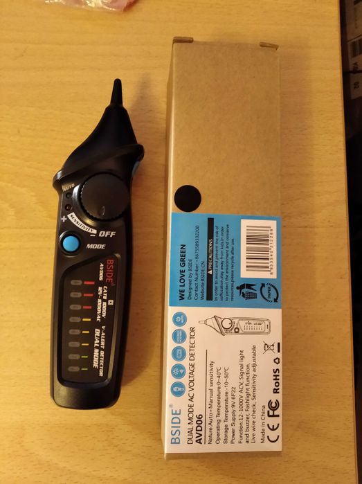 Индикатор поля напряжения тестер проводки бесконтактный