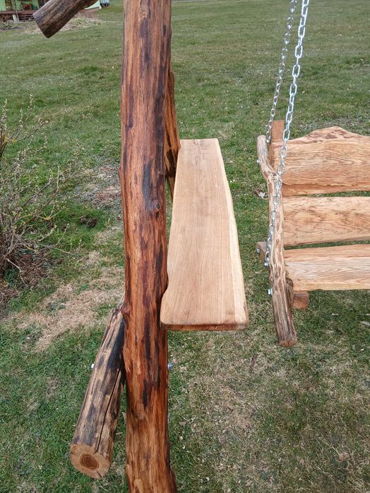 Huśtawka dębowa(Nowość)ogrodowa