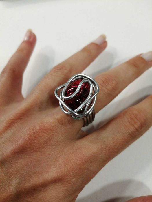 Aneis de metal femininos