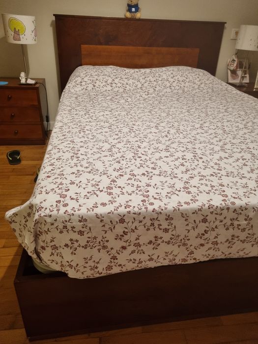 Cama casal madeira