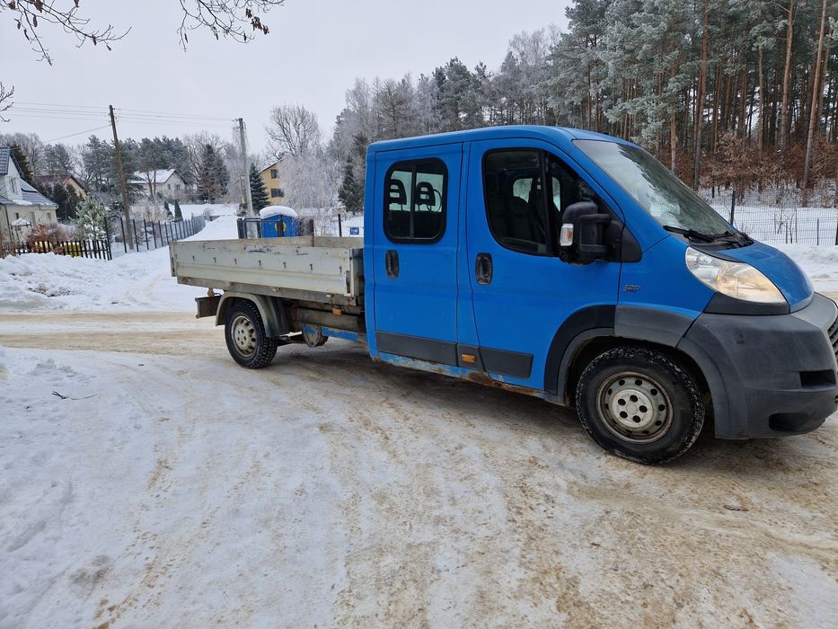 Fiat ducato brygadówka 7 osobowy .