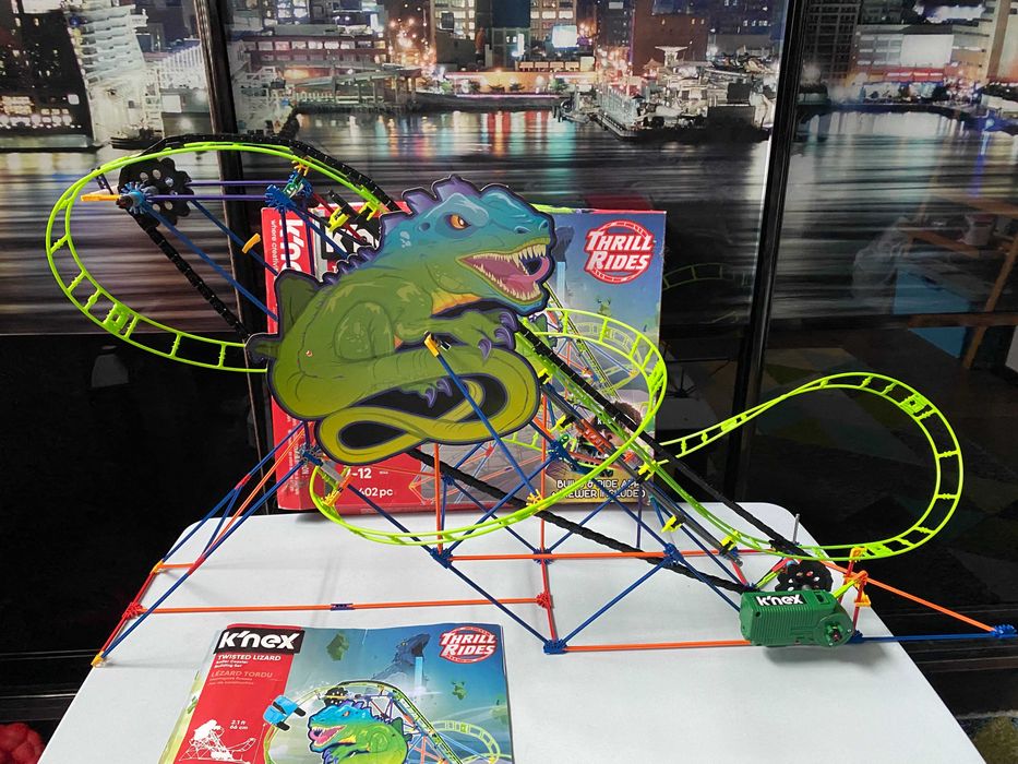 Большой конструктор Knex трек механизированный