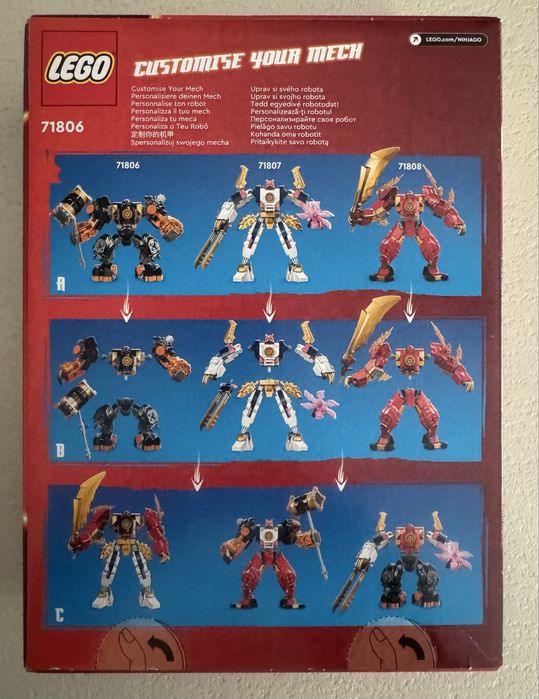 LEGO Ninjago Robô da Terra Elemental do Cole (71806).