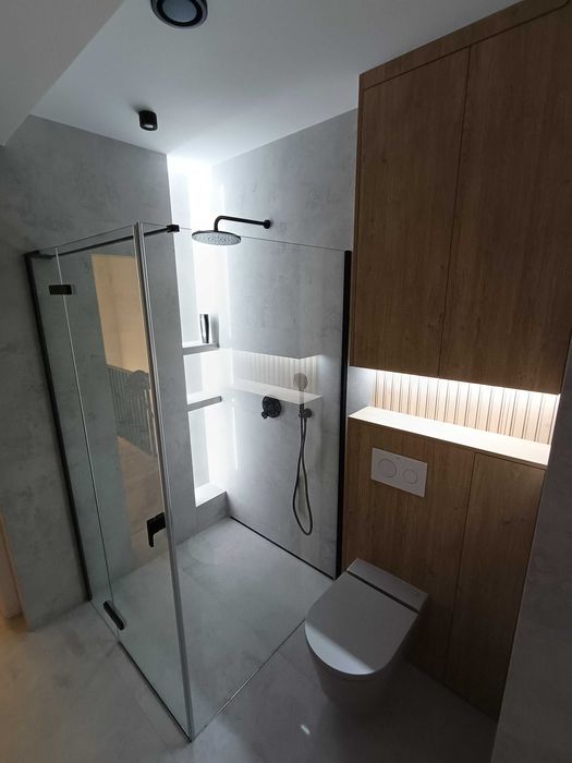 Łazienki , Wykończenia wnętrz pod klucz