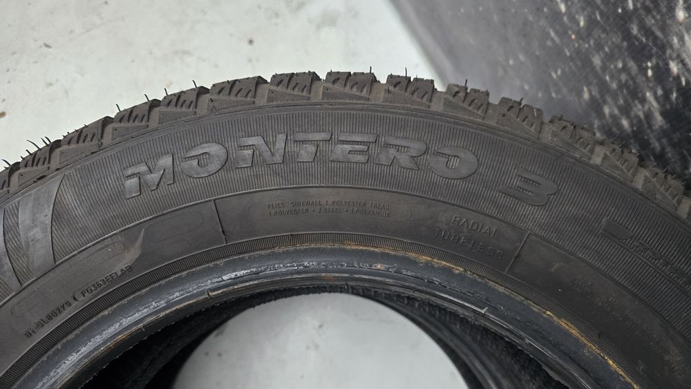 S22 2 x 195/65r15 Fulda Kristall Montero 3 91T opony zimowe używane