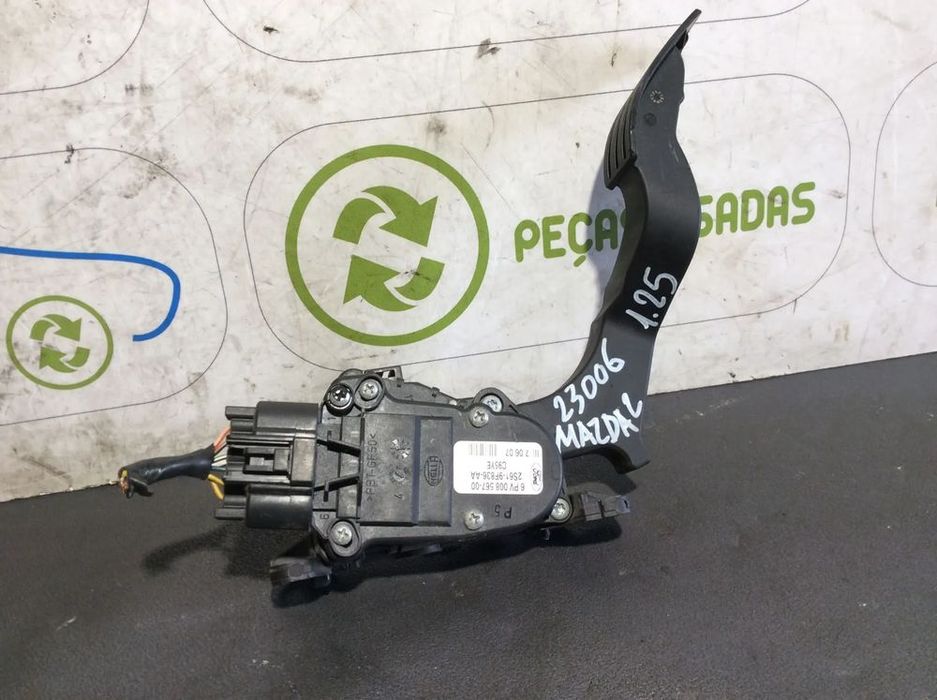 Pedal Acelerador  Mazda2 1.2 75cv ano 2003 a 2007  6PV008567-002S61-9F