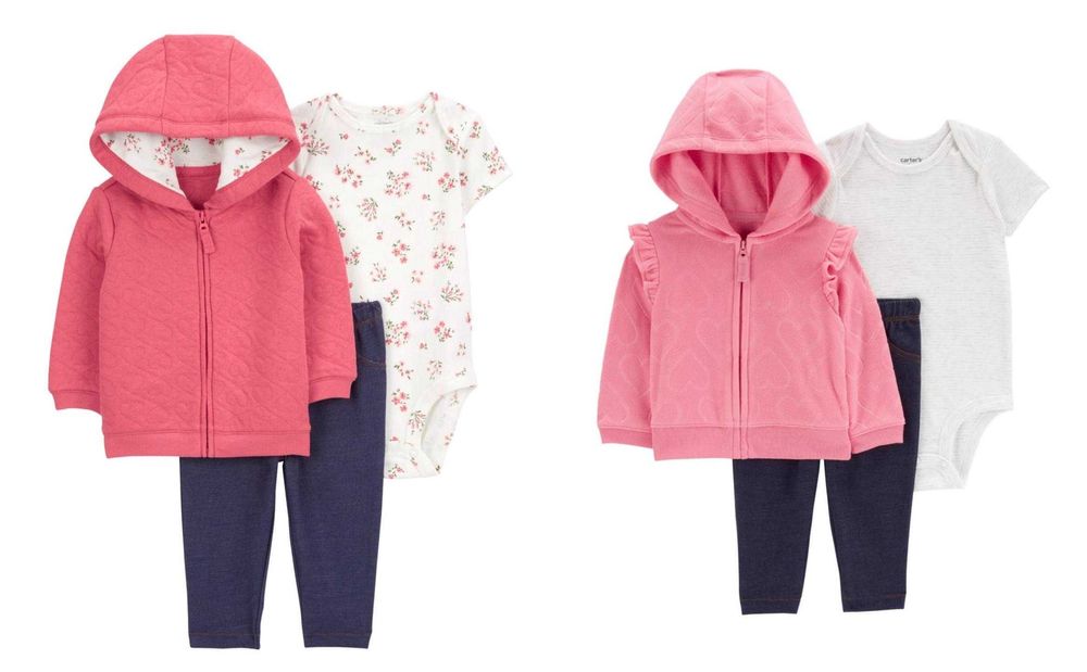 Костюм, боди 3 в 1 Carter's