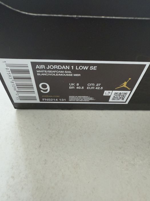 Кеди Air Jordan 1 LOW SE