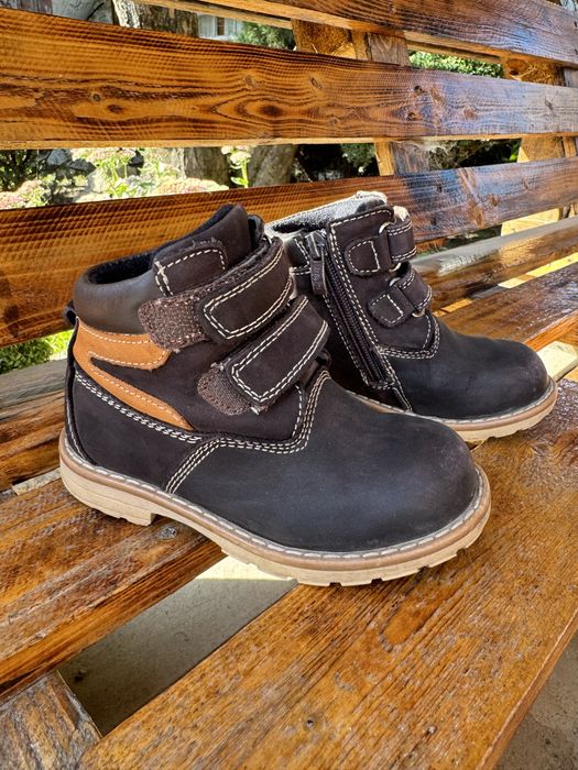 Ботинки демісезонні шкіряні 25 розмір