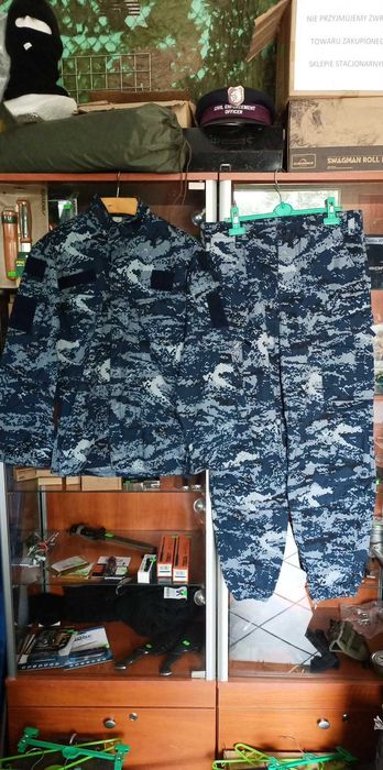 Mundur Armia Chorwacja Digital Navy Blue HRM OSRH r46 170-180 pas 88 /klatka 116 / M-Regular #1