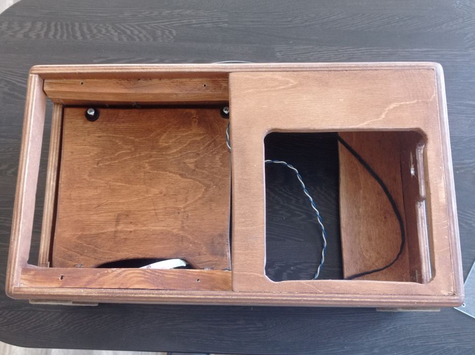 Obudowa mini ITX PC Drewniana Radio Custom