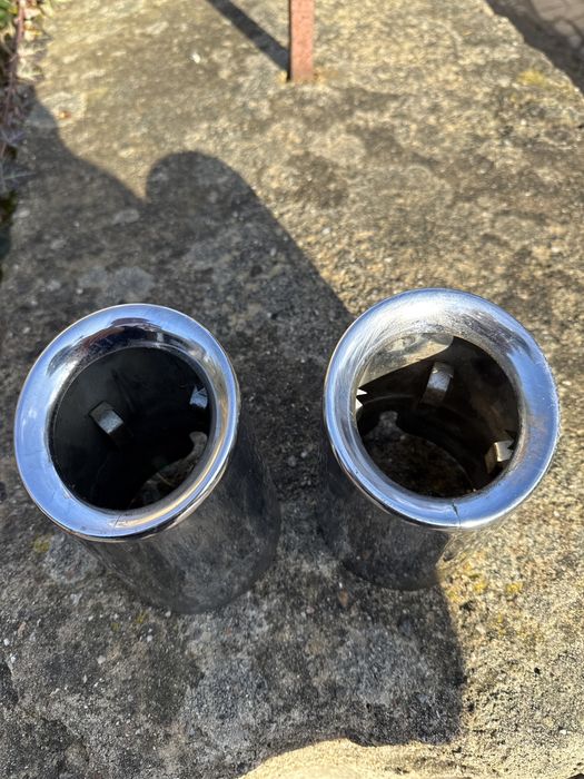 Końcówki wydechu BMW X3, X4 G01,G02 oryginał komplet