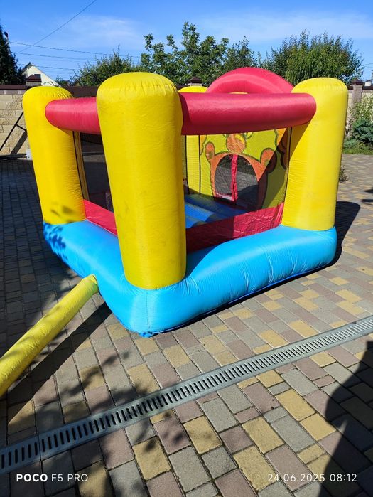 Дитяча надувна гірка-батут Hy-Pro