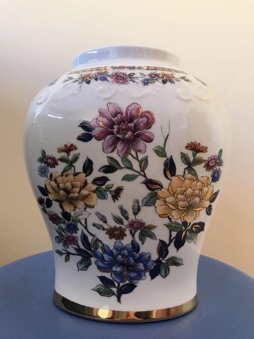 Jarra porcelana pintada à mão