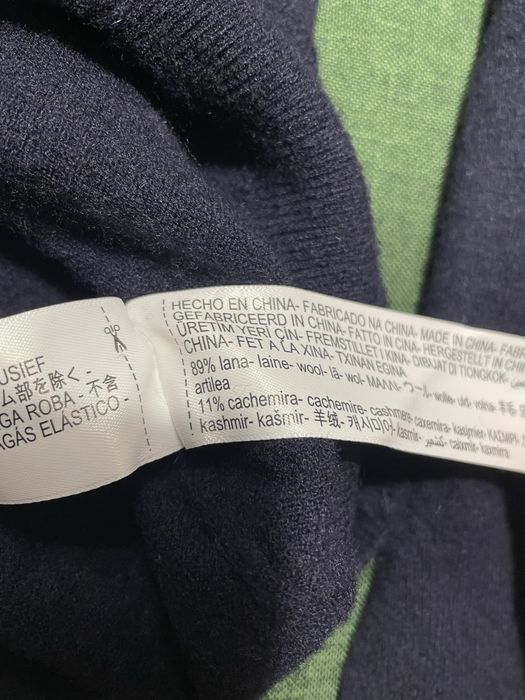 Sweter z wełny i kaszmiru Massimo Dutti - S/M