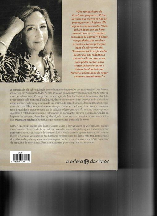 Auschwitz, Um dia de cada vez - Esther Mucznik