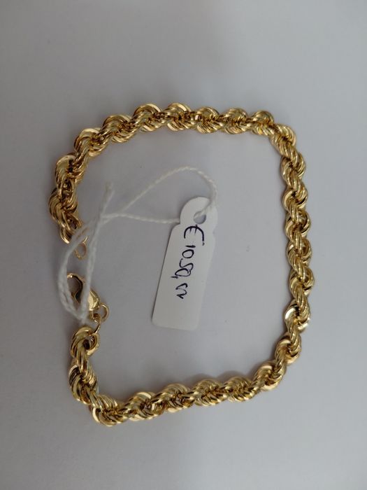 Pulseira ouro 19k nova