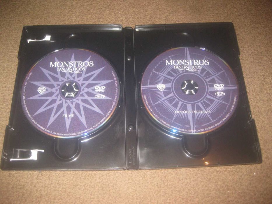 "Monstros Fantásticos e Onde Encontrá-los" Edição Especial com 2 DVDs e em Slidepack!