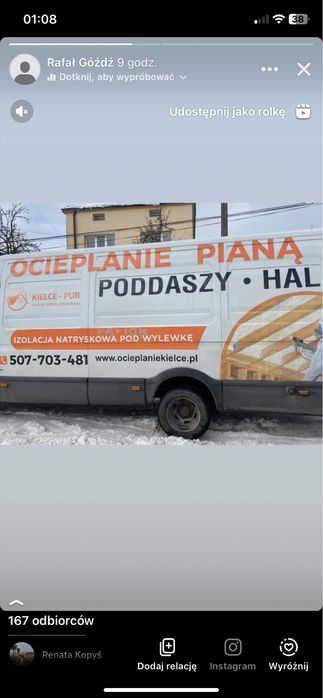Celuloza i PIANA PUR Zakopane i okolice