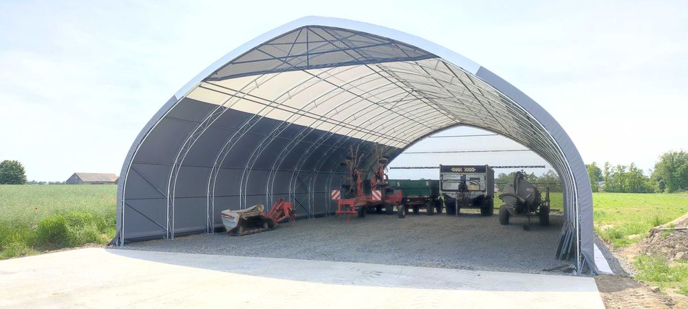 Oryginalne HaleNaBale.pl hala 13m x 21m