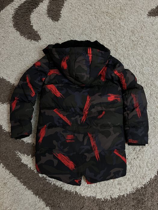 Пуховик зимова парка куртка 134 140