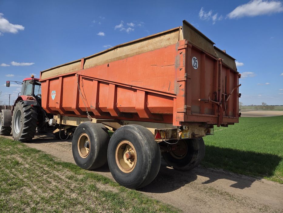 Przyczepa skorupowa  14   16 ton knapik   brimont