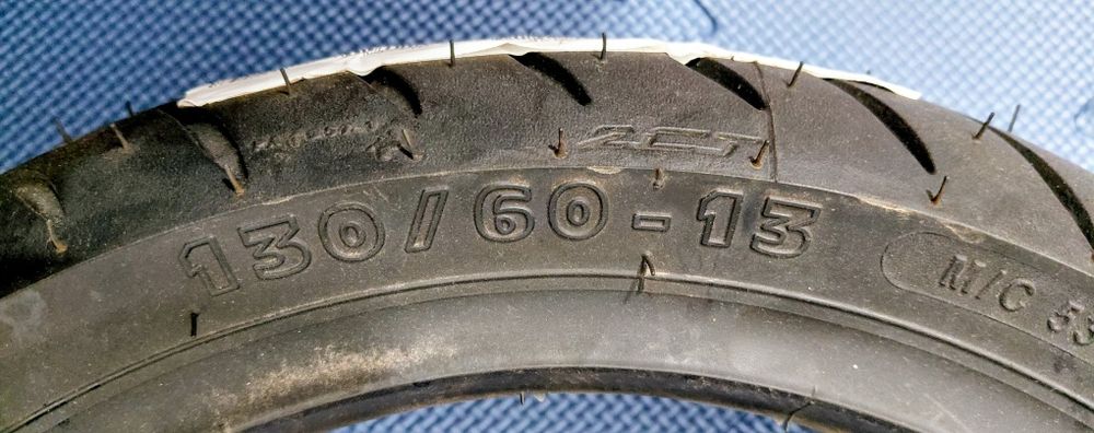 NOVO Michelin 130/60-13 53P Power Pure SC TL F/R