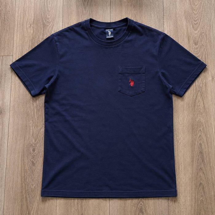Футболка "u.s. polo assn" темно-синя М