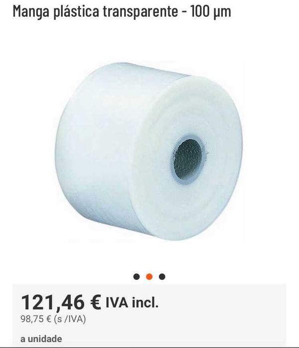 Manga Plástica cristal