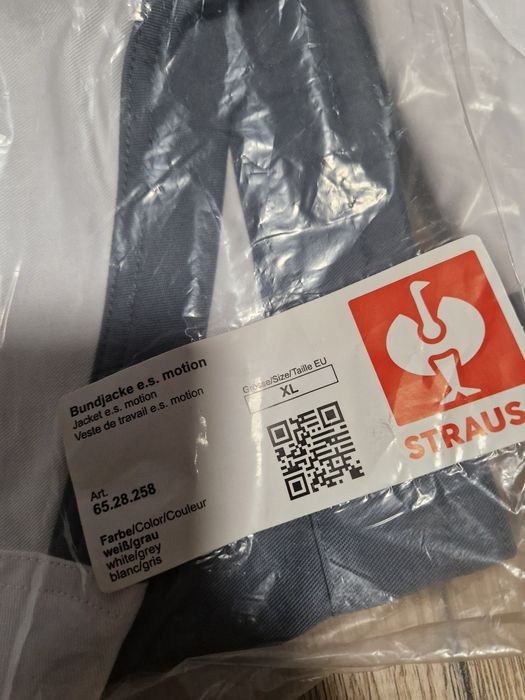 NOWE-Bezrękawnik strauss motion r.XL,kurtka do pasa XL