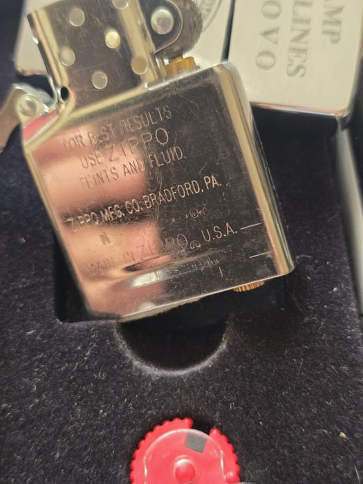 Kit zippo original Novo