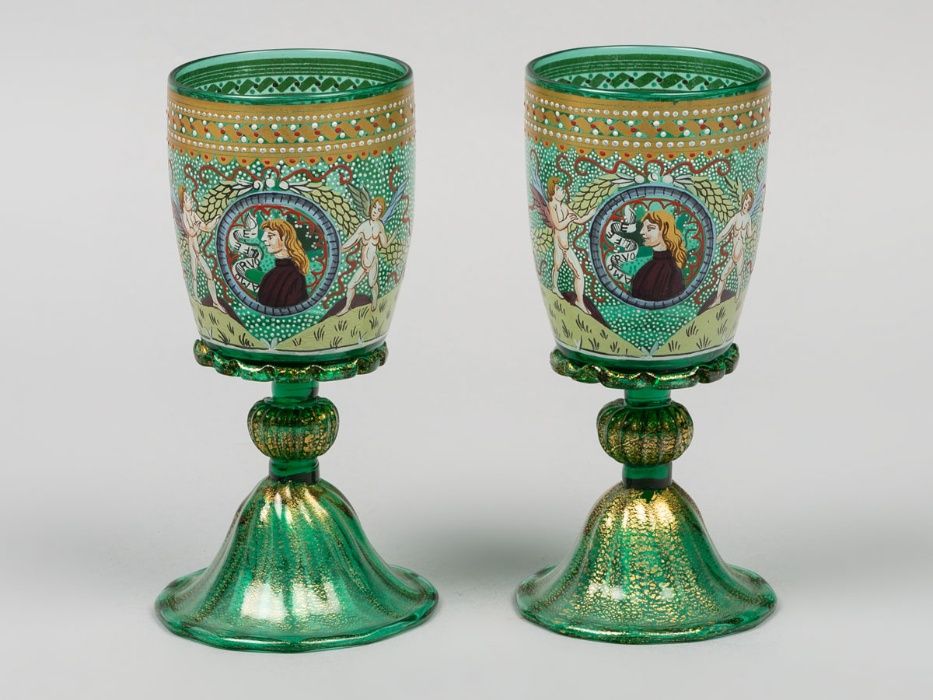 Copo antigo em prata portuguesa