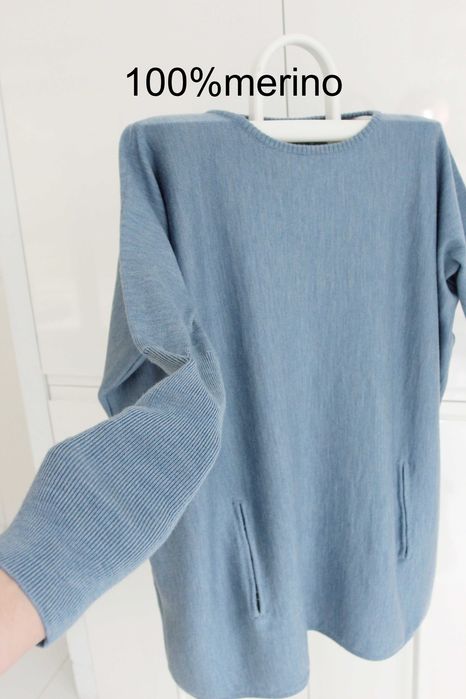 100%merino Cathrine Hammel bez wad L