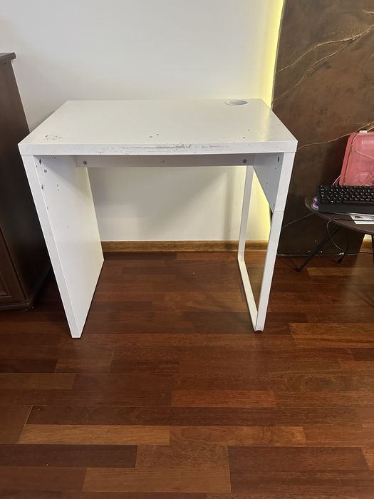 Biurko ikea białe bez szuflad