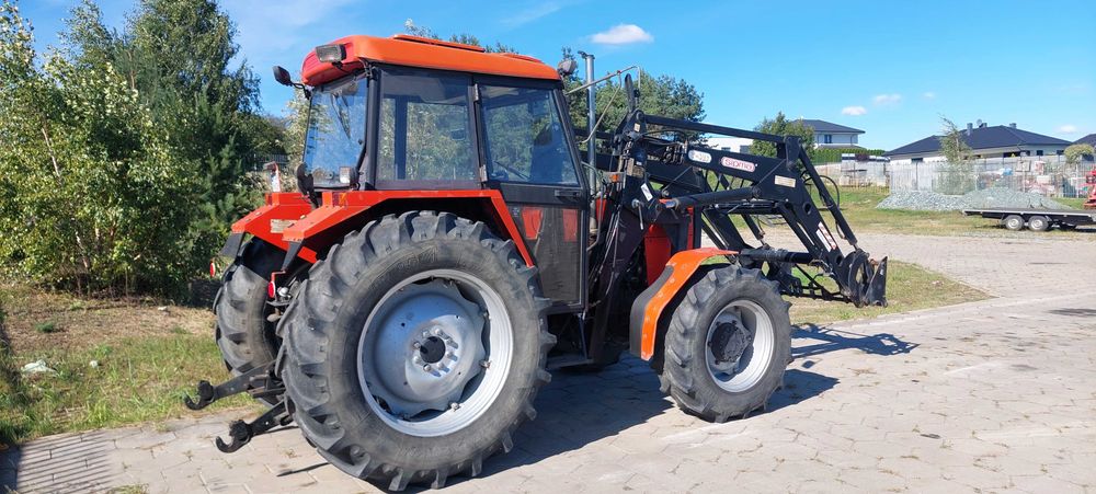Ciągnik Ursus 6614 rok prod. 2002 - pierwszy właściciel + ładowacz