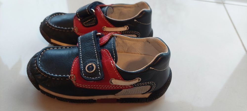Mokasyny skórzane dla chłopca