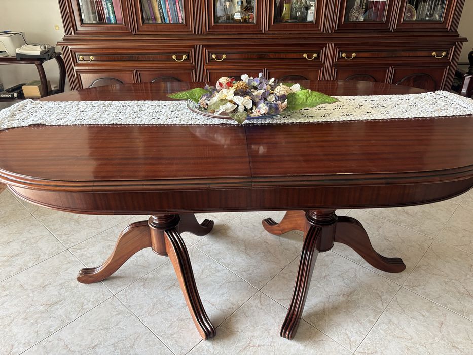 Mesa de Jantar de Sala de madeira