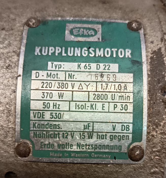 Motor Elétrico 370w Trifásico/Monofásico