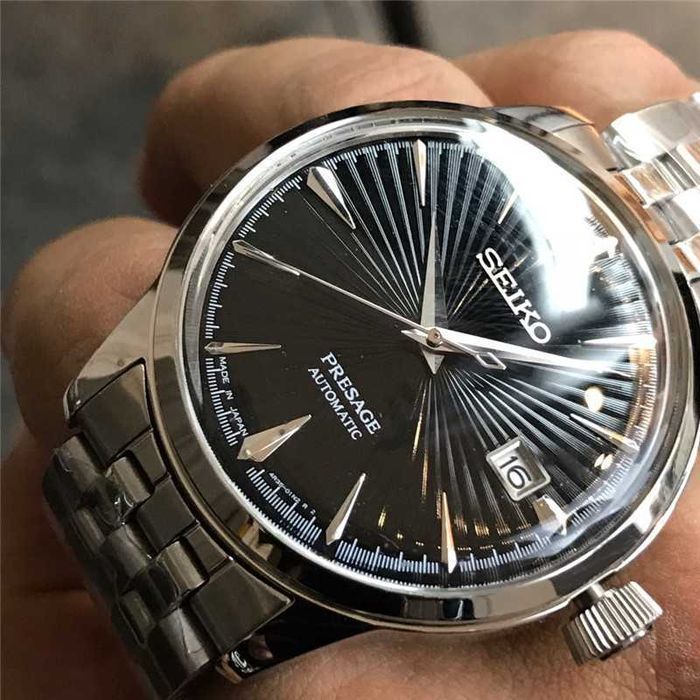 Годинник автоматичний Seiko Presage Cocktail Time "Espresso Martini" (SRPE17J1)