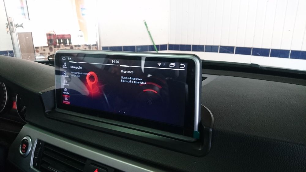 Bmw e90 e91 e92 e93 2 10.25" android 14  8Core OPÇÃO 2