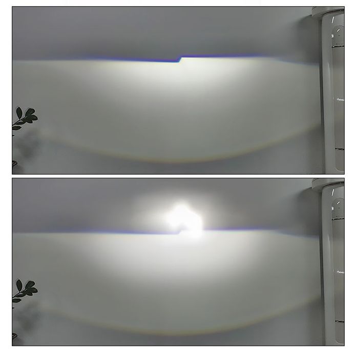 Авто світло Bi-LED міні лінзи мини линзы H4 ZTF - G7  6000К. Комплект